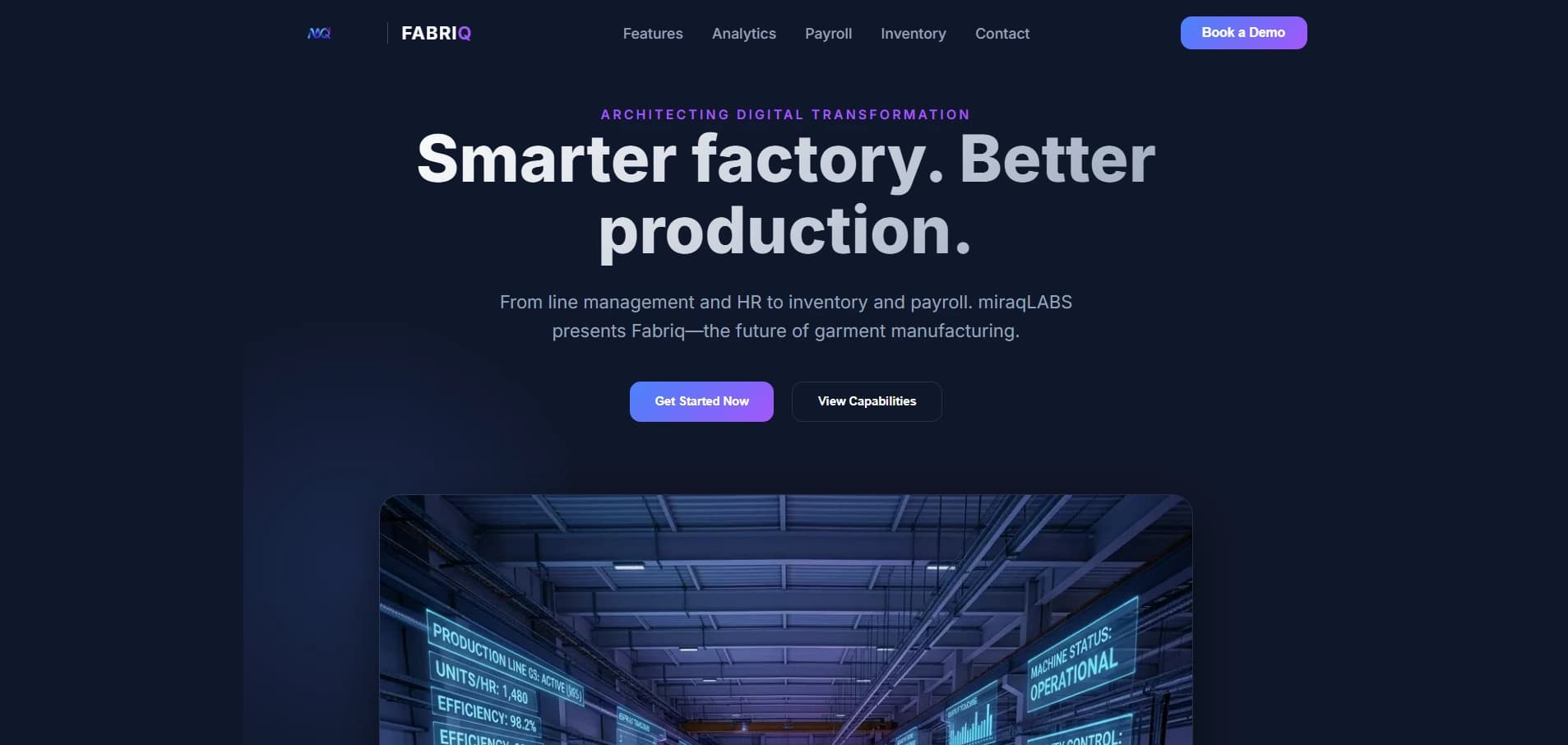 Fabriq - Garment Management System