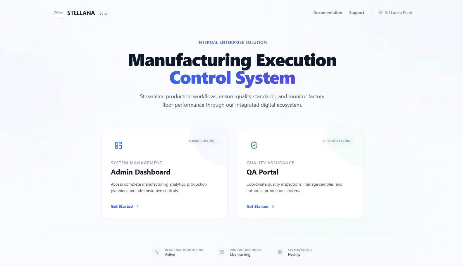 Stellana Pvt Ltd Internal System