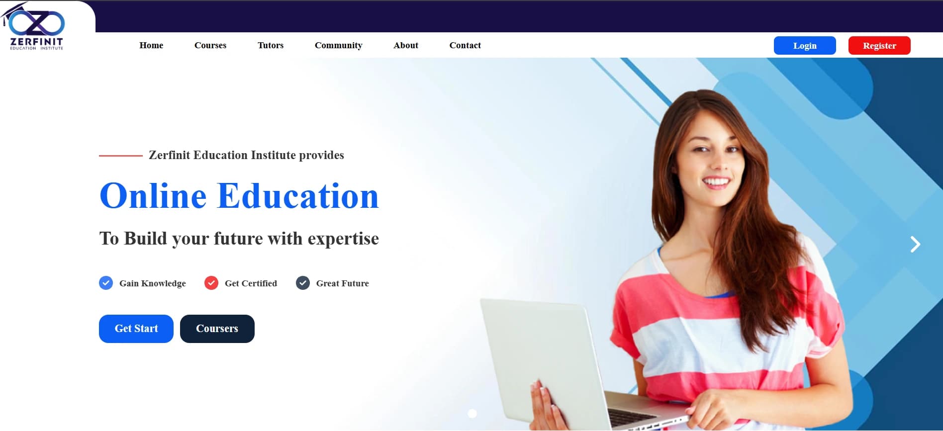 Zerfinit Education Platform